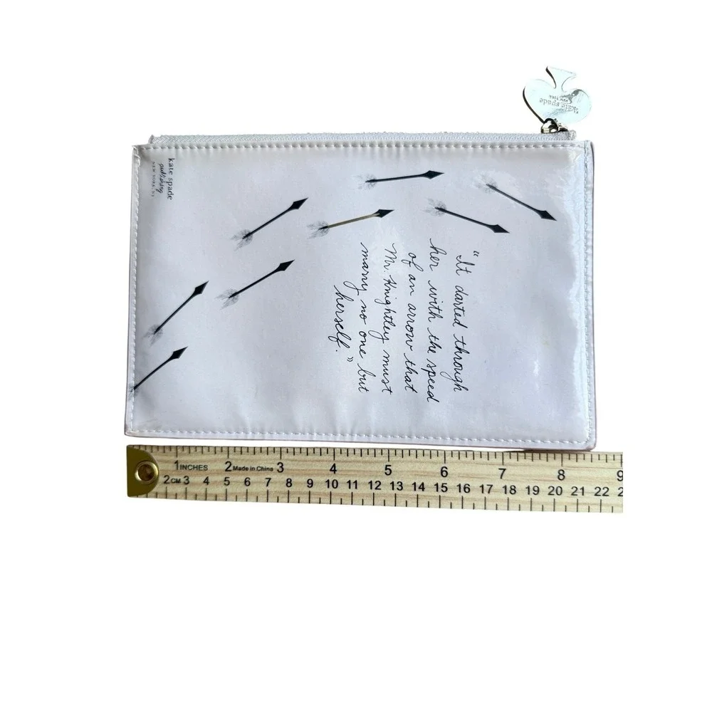 Booklover Kate Spade Makeup‎ Bag Jane Austen Rare Emma Book Clutch Makeup Trendy